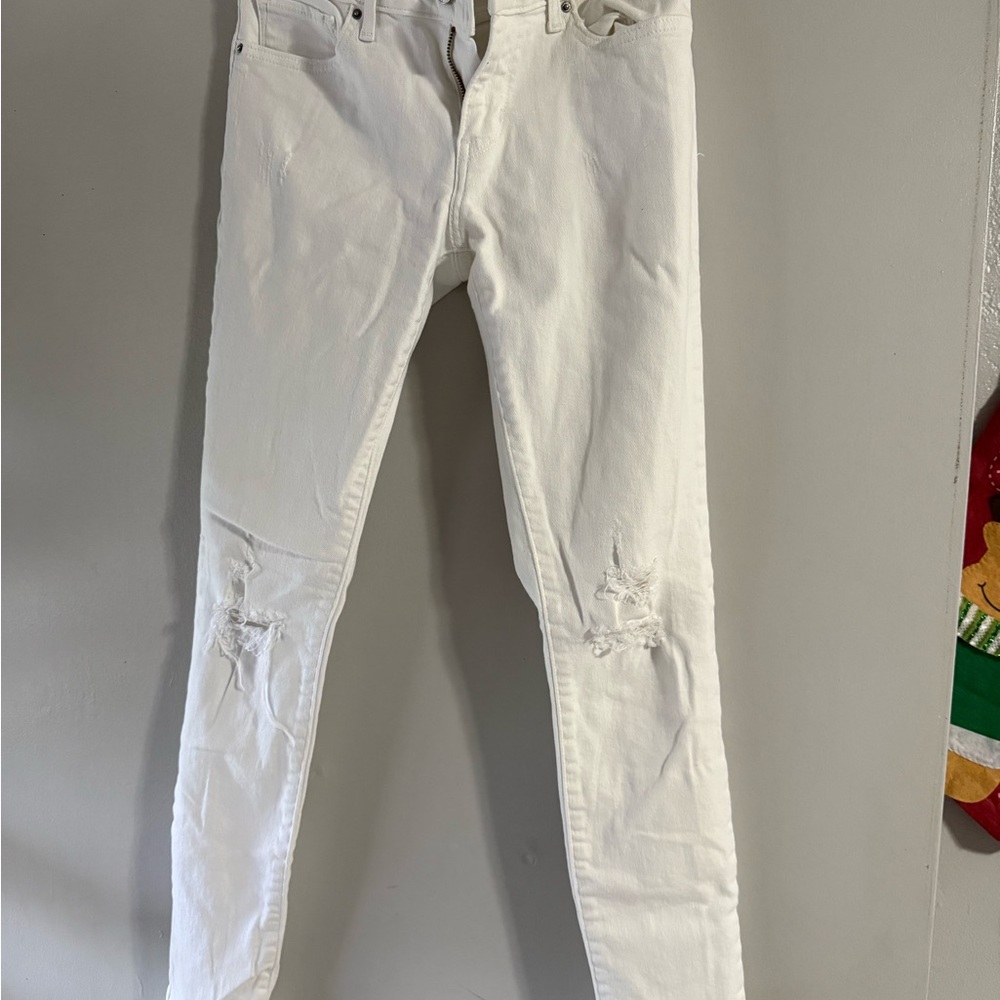 White Distressed women’s Jeans
